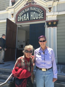 With my friend Huli at the restored Bayview Opera House