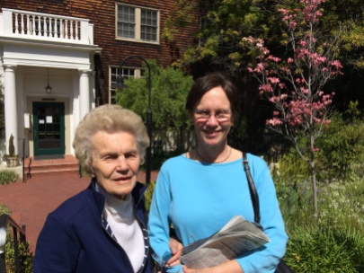 Madeline and her daughter Christie at the UC Berkeley Women's Faculty Club
